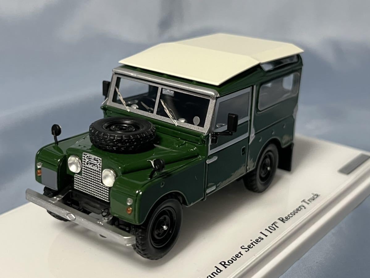 1/43 TSM ランドローバー シリーズ1 107 リカバリートラック Amazon.co.jp: TSMモデル製ランドローバーシリーズ1 107